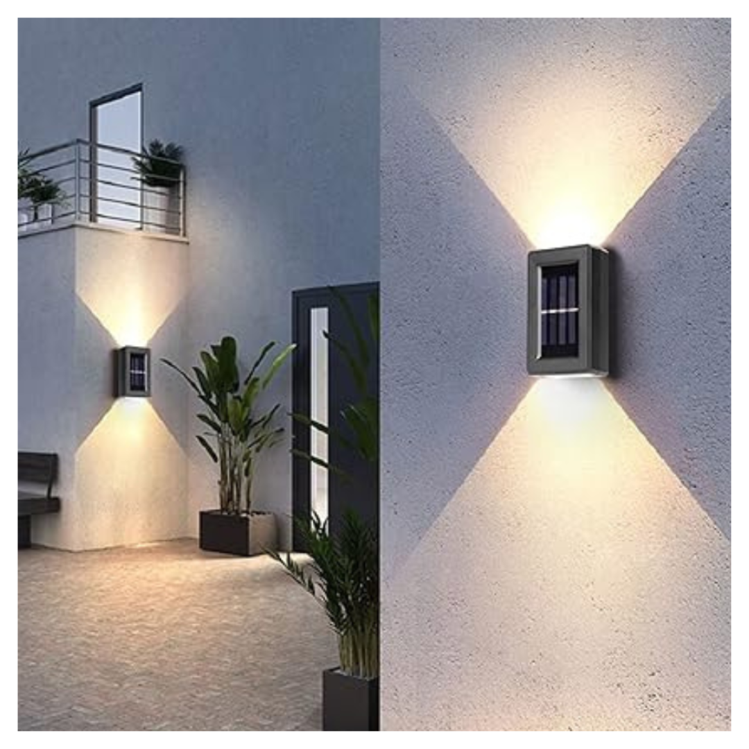 Lampara de Pared + Sensor Solar